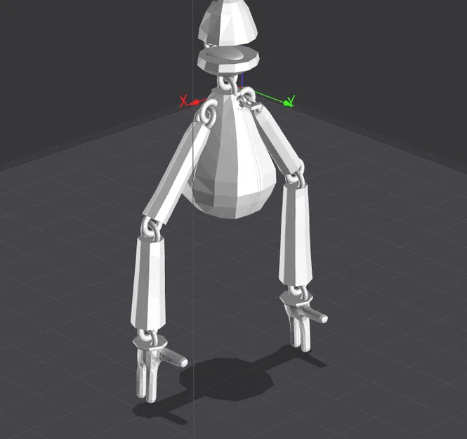 Mô hình Yeep Articulated: Nhân vật in 3D khớp nối linh hoạt - Image 1