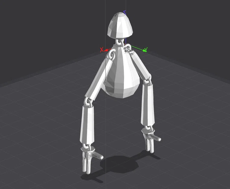 Mô hình Yeep Articulated: Nhân vật in 3D khớp nối linh hoạt - Image 2
