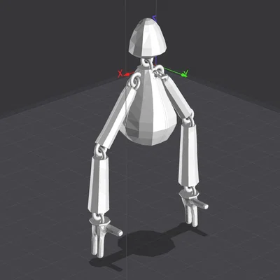 Mô hình Yeep Articulated: Nhân vật in 3D khớp nối linh hoạt
