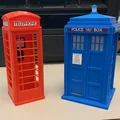 Buồng điện thoại Anh (British phone box) K6 đỏ – model để bàn - Thumbnail 3