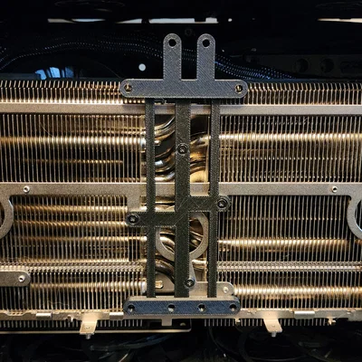 Bracket gắn quạt 120/140mm deshroud cho EVGA 3090 Ti FTW3 Ultra Gaming