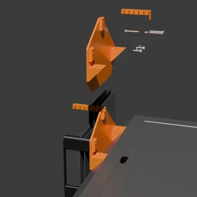 Móc treo buffer MMU3 cho Prusa Enclosure