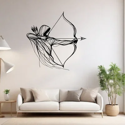 Tranh treo tường 3D hình Xạ thủ thần thoại độc đáo