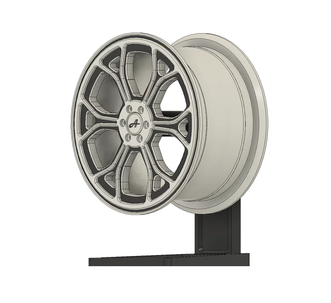 Mâm Xe (Car Rim) Kèm Chân Đế Trưng Bày - Image 1