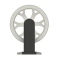 Mâm Xe (Car Rim) Kèm Chân Đế Trưng Bày - Thumbnail 4