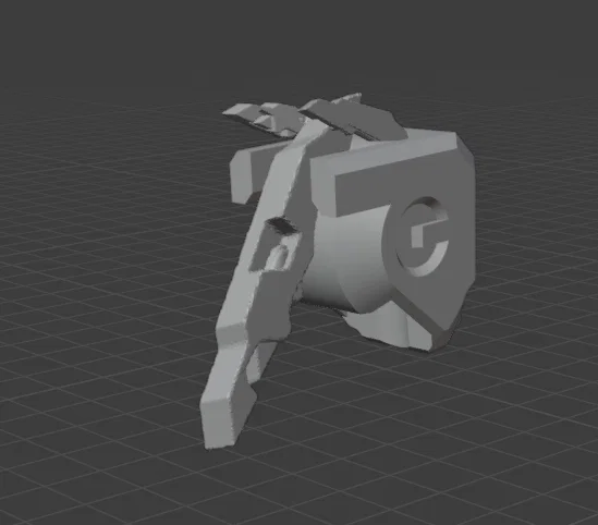 Mẫu đầu Samurai có sừng cực chất cho mô hình Dummy 13 - Image 2