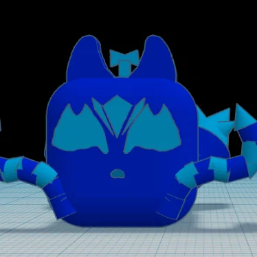 Mô hình 3D Kitsune Fruit từ Blox Fruits cực chất cho fan