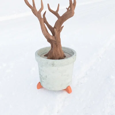 Chân kê chậu cây: chống đóng băng, thoát nước, chịu tải cao (Plant Pot Feet)
