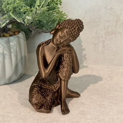 Tượng Phật Nghỉ Ngơi (Resting Buddha) - Mô hình in 3D decor tinh tế