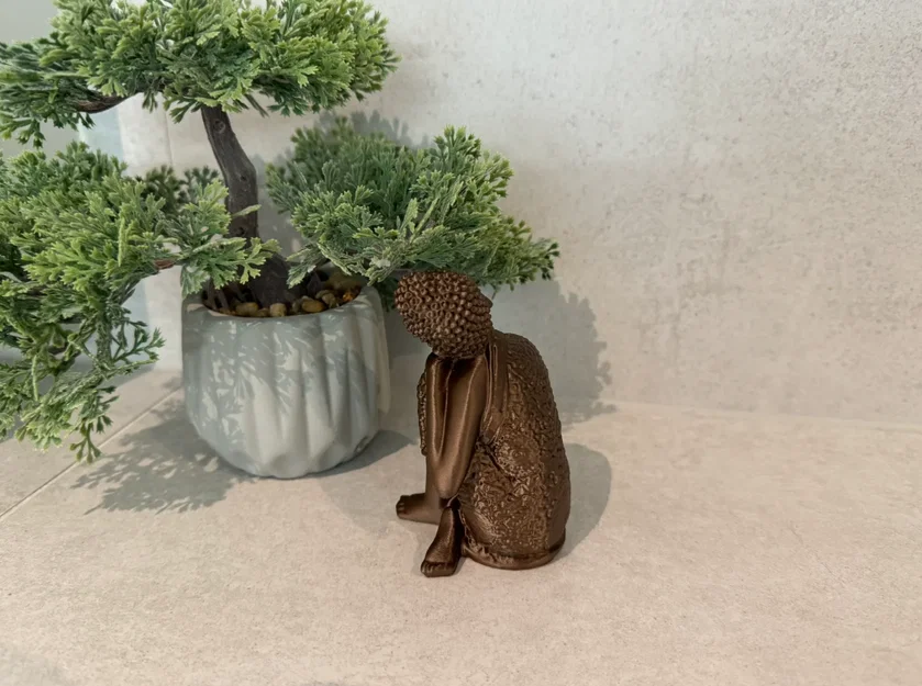 Tượng Phật Nghỉ Ngơi (Resting Buddha) - Mô hình in 3D decor tinh tế - Image 2