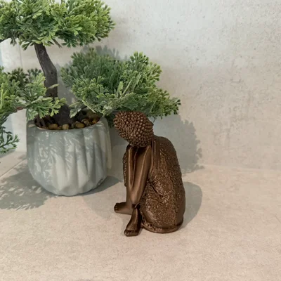 Tượng Phật Nghỉ Ngơi (Resting Buddha) - Mô hình in 3D decor tinh tế
