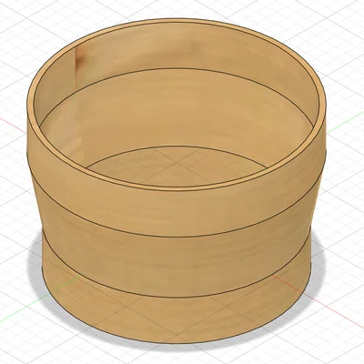 Khớp nối giảm đường ống PVC 100mm sang 90mm in 3D tiết kiệm