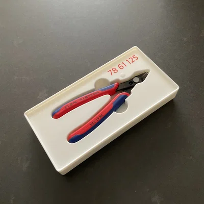 Khay đựng kìm Knipex Super Knips 78 61 125 chuẩn Gridfinity