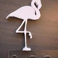 Mô hình trang trí chim hồng hạc (Flamingo) xinh xắn in 3D - Thumbnail 1