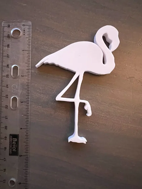Mô hình trang trí chim hồng hạc (Flamingo) xinh xắn in 3D - Image 2