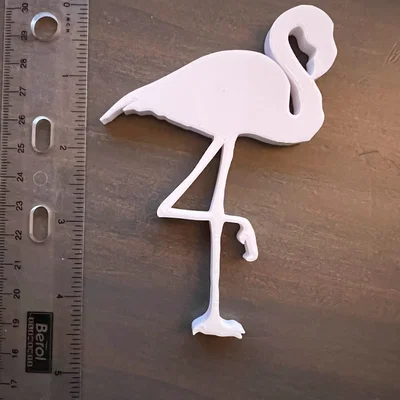Mô hình trang trí chim hồng hạc (Flamingo) xinh xắn in 3D
