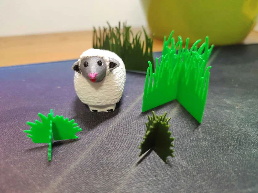 Mô hình cỏ 2D in 3D: Phụ kiện trang trí sa bàn hoàn hảo - Image 1