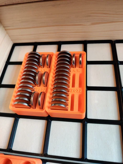 Khay Pin Gridfinity (CR1632, CR2032, CR123(A), LR44) - Image 4