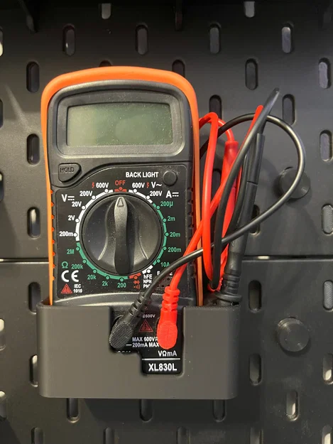 Giá treo đồng hồ vạn năng XL830L cho bảng treo tường Skadis - Image 1