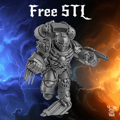 Millennium Wars Free Model + Hướng dẫn sơn (Painting Guide)