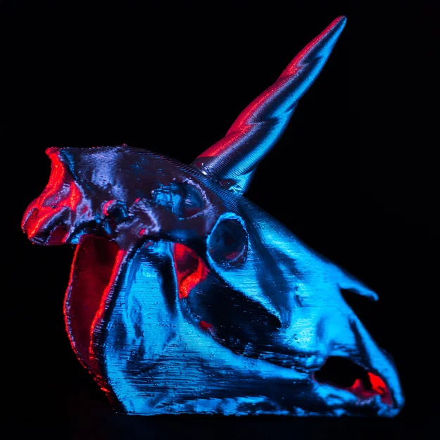 Sọ Kỳ Lân (Unicorn Skull) realistic - Image 1