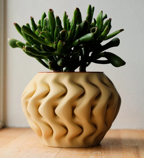 Mẫu Chậu Trồng Cây Sen Đá Pot 9 - Thiết Kế 3D Độc Đáo Cho Gia Đình - Image 1