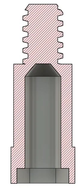 Adapter gắn cán lăn sơn Wooster Sherlock GT (ACME 3/4-5) - Image 4