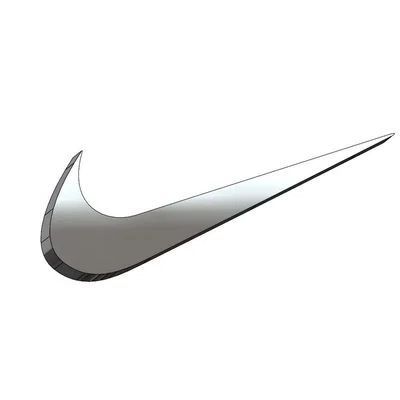 Mô hình logo Nike 3D - File thiết kế STL và DXF chất lượng cao