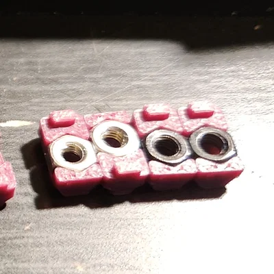 No Drop Nuts cho Micron+ Formbot và LDO (bản 10mm dễ lắp)