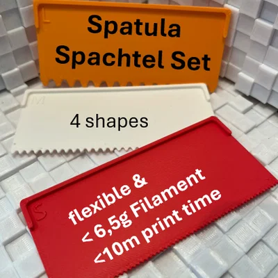 Spatula/Glue spreader # Spachtel/Kleber Verteiler