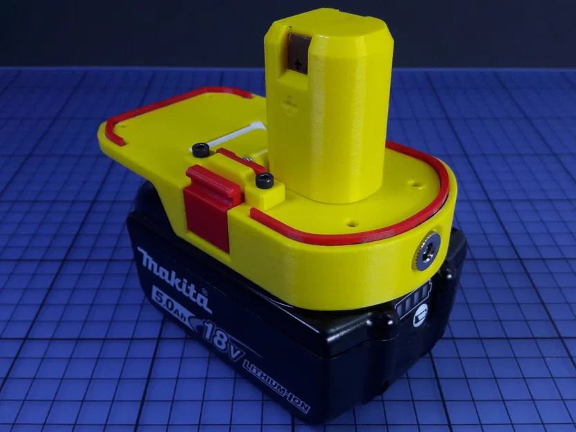 Adapter pin 18V Ryobi ONE+ sang Makita v1.5b - Image 2