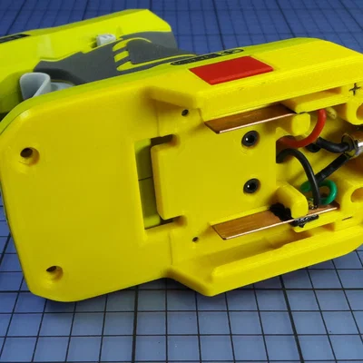 Adapter pin 18V Ryobi ONE+ sang Makita v1.5b