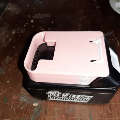 Adapter pin Makita tối giản (minimum makita battery adapter)