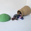 Hũ đựng xúc xắc DND hình nấm (Mushroom DND Dice Holder) - Thumbnail 1