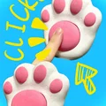 Clicker fidget Bàn Chân Mèo – Nam Châm Tủ Lạnh (Cat Paw Fridge Magnets) - Thumbnail 1