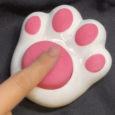 Clicker fidget Bàn Chân Mèo – Nam Châm Tủ Lạnh (Cat Paw Fridge Magnets)