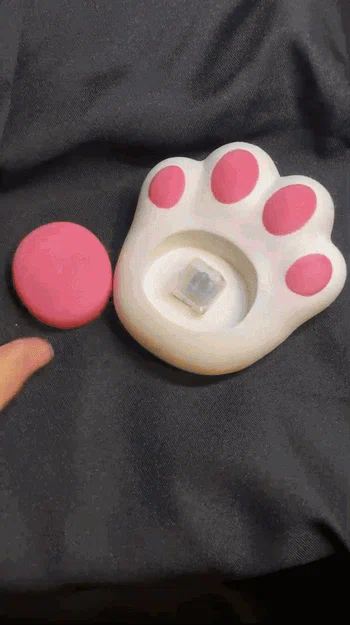 Clicker fidget Bàn Chân Mèo – Nam Châm Tủ Lạnh (Cat Paw Fridge Magnets) - Image 3