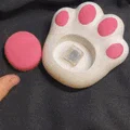 Clicker fidget Bàn Chân Mèo – Nam Châm Tủ Lạnh (Cat Paw Fridge Magnets) - Thumbnail 3