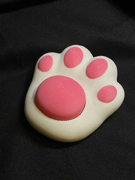 Clicker fidget Bàn Chân Mèo – Nam Châm Tủ Lạnh (Cat Paw Fridge Magnets) - Image 5