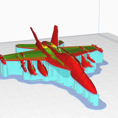 Mô hình Boeing EA-18G Growler tỉ lệ 1:100