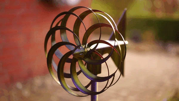 Cối gió ảo ảnh Optical Illusion tốc độ cao, ma sát thấp (dùng bearing 608) - Image 2