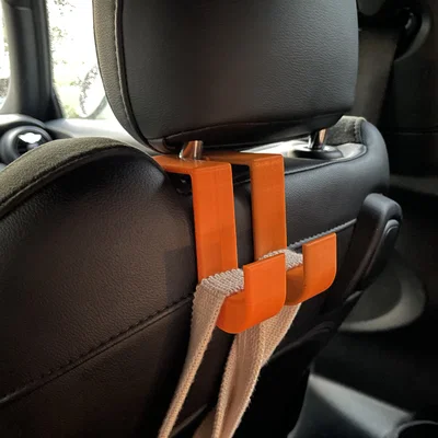 Móc treo 2 túi cho tựa đầu ghế ô tô (car headrest/seat)