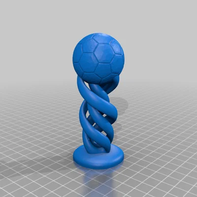 Mô hình Cúp Bóng Đá 3D độc đáo cho các giải đấu