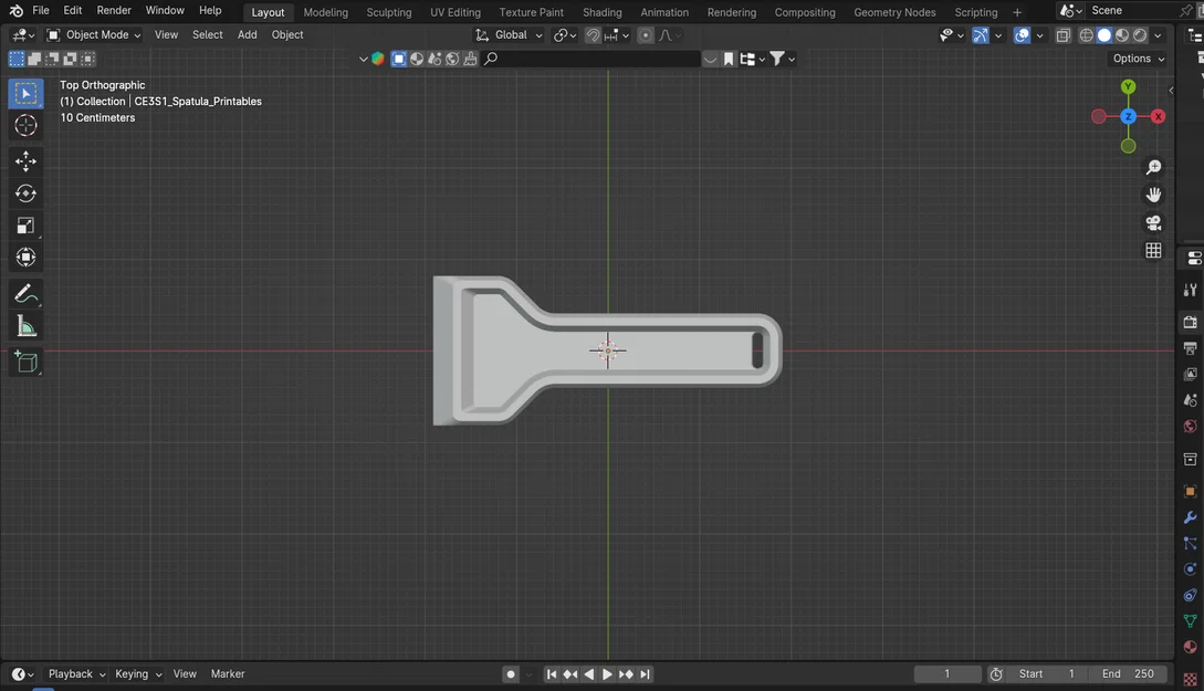 Bay gỡ mô hình 3D (Prusa Spatula) phiên bản không logo tiện lợi - Image 3
