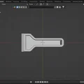 Bay gỡ mô hình 3D (Prusa Spatula) phiên bản không logo tiện lợi - Thumbnail 3