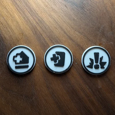 Token side scheme Marvel Champions (Acceleration/Crisis/Hazard)