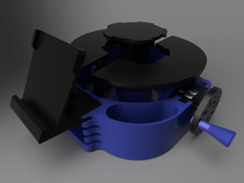 Bộ đế xoay 3D hỗ trợ quét vật thể thủ công cho điện thoại - Image 1