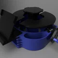 Bộ đế xoay 3D hỗ trợ quét vật thể thủ công cho điện thoại - Thumbnail 1