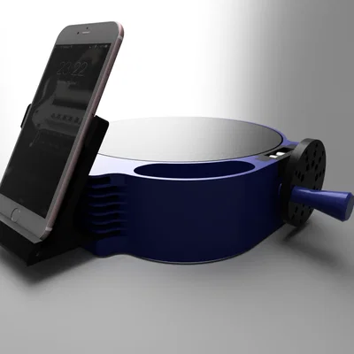 Bộ đế xoay 3D hỗ trợ quét vật thể thủ công cho điện thoại