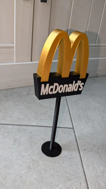 Biển hiệu McDonald's / cột (pole) - Image 2